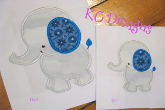Baby Elephant Side View Applique: A Seasonal Embroidery Design Review