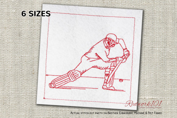Batsmen Playing Cricket: A Seasonal Embroidery Design Review
