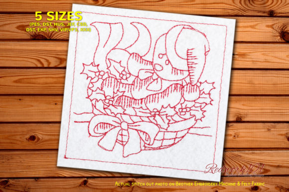 Christmas Bear Machine Embroidery Design Review