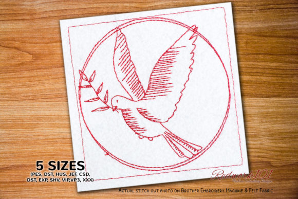 Christmas Dove Design Review for Craft Fair Products