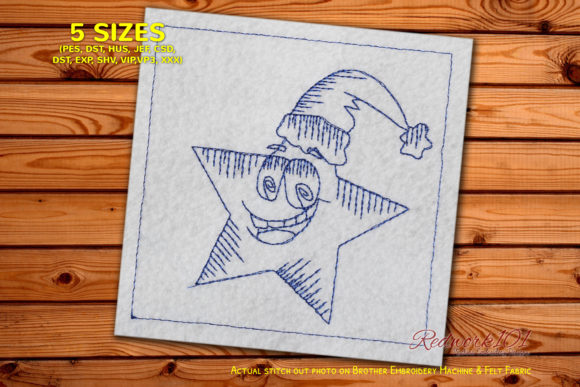 Christmas Star Redwork Review for Craft Fair Success