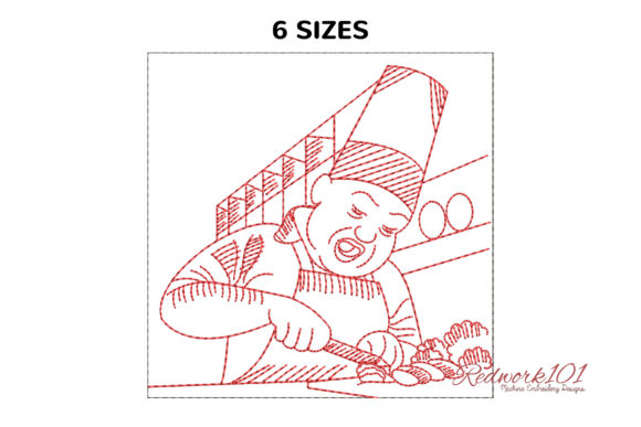 Close Up Chef Chopping Vegetables Embroidery Review for Apparel Projects
