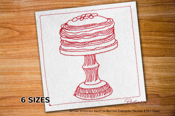 Coconut Cream Crepe Cake Embroidery Design Review