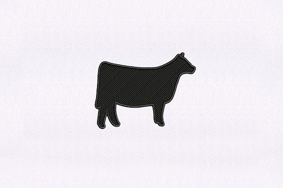 Heifer Silhouette: A Seasonal Embroidery Design Review