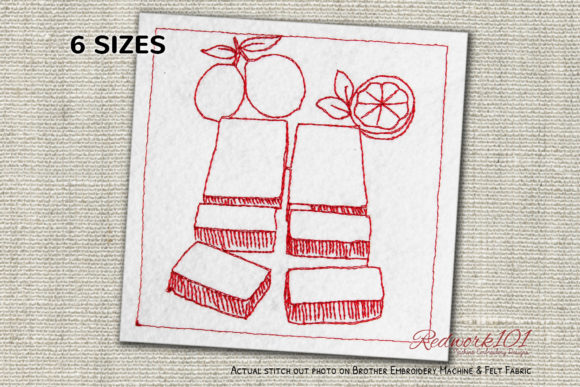 Meyer Lemon Bars Bluework: A Fresh Embroidery Design for Boutique Apparel
