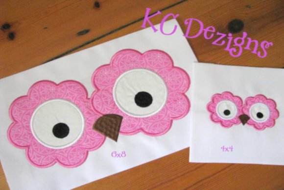 Owl Eyes and Nose Applique Review for Boutique Apparel