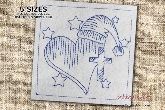The Cross and Me: A Christmas Embroidery Design Review