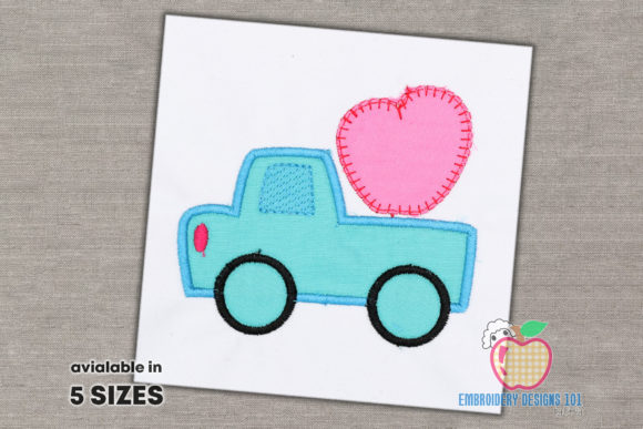 Truck with Heath Applique Embroidery Design Review